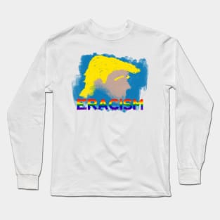 Anti Racist Illustration Long Sleeve T-Shirt